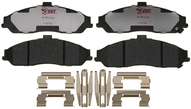 Raybestos R-Line Brake Pad, Element3 ™, Hybrid Technology, Includes Mounting Hardware – EHT731H