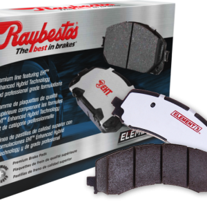 Raybestos R-Line Brake Pad, Element3™, Hybrid Technology, Includes Mounting Hardware – EHT785H