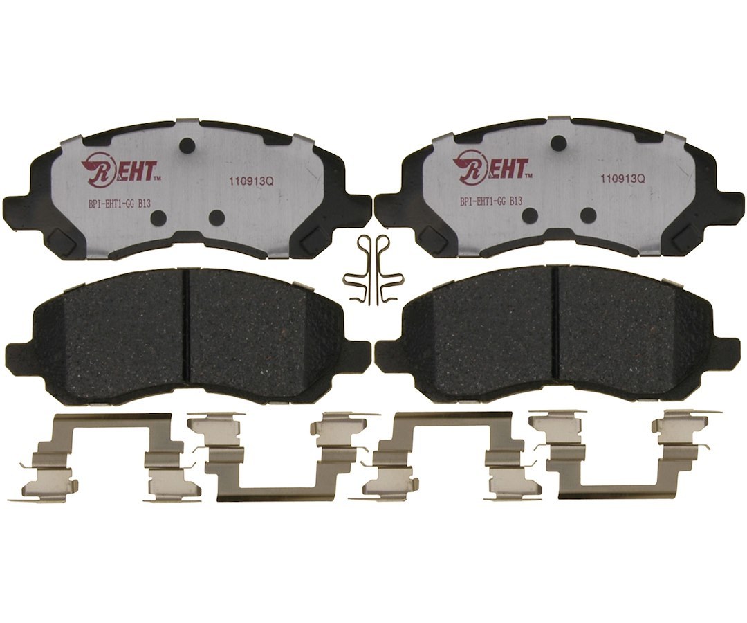 Raybestos R-Line Brake Pad, Element3 ™, Hybrid Technology, Includes Mounting Hardware – EHT866H