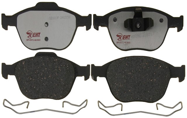 Raybestos R-Line Brake Pad, Element3™, Hybrid Technology, Includes Mounting Hardware – EHT970H