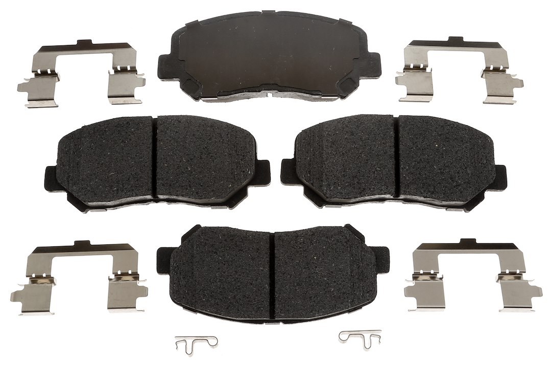 Raybestos R-Line Brake Pad, Ceramic, Contains Mounting Hardware – MGD1623ACH
