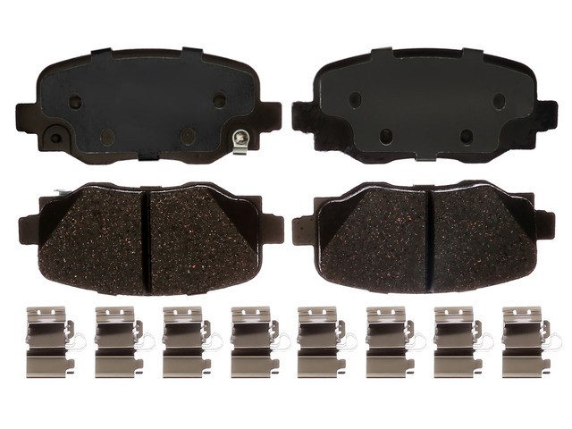 Raybestos R-Line Brake Pad, Ceramic, Includes Mounting Hardware – MGD1809CH