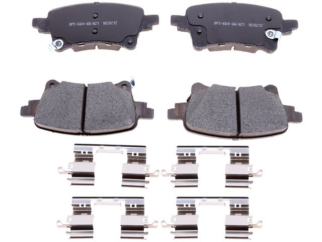 Raybestos R-Line Brake Pad, Ceramic, With Hardware – MGD2233CH