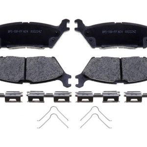 Raybestos R-Line Brake Pad, Fmsi Number D2383-9350, Ceramic, Set of 4, With Mounting Hardware – MGD2383CH