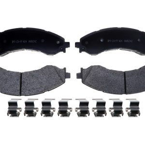 Raybestos R-Line Brake Pad, Metallic, 0.735 Inch Thickness, 7.94 Inch Width Pad/ 2-1/2 Inch Height Pad, Set of 2 – MGD2404MH
