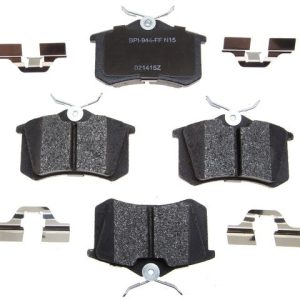 Raybestos R-Line Brake Pad, Metallic, Contains Hardware – MGD340AMH
