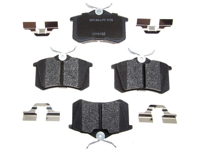 Raybestos R-Line Brake Pad, Metallic, Contains Hardware – MGD340AMH