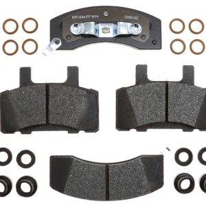Raybestos R-Line Brake Pad, Metallic, Includes Mounting Hardware – MGD370MH