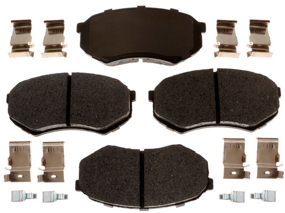 Raybestos R-Line Brake Pad, Ceramic, Contains Mounting Hardware – MGD433ACH