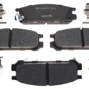Raybestos R-Line Brake Pad, Metallic, Includes Mounting Hardware – MGD471MH