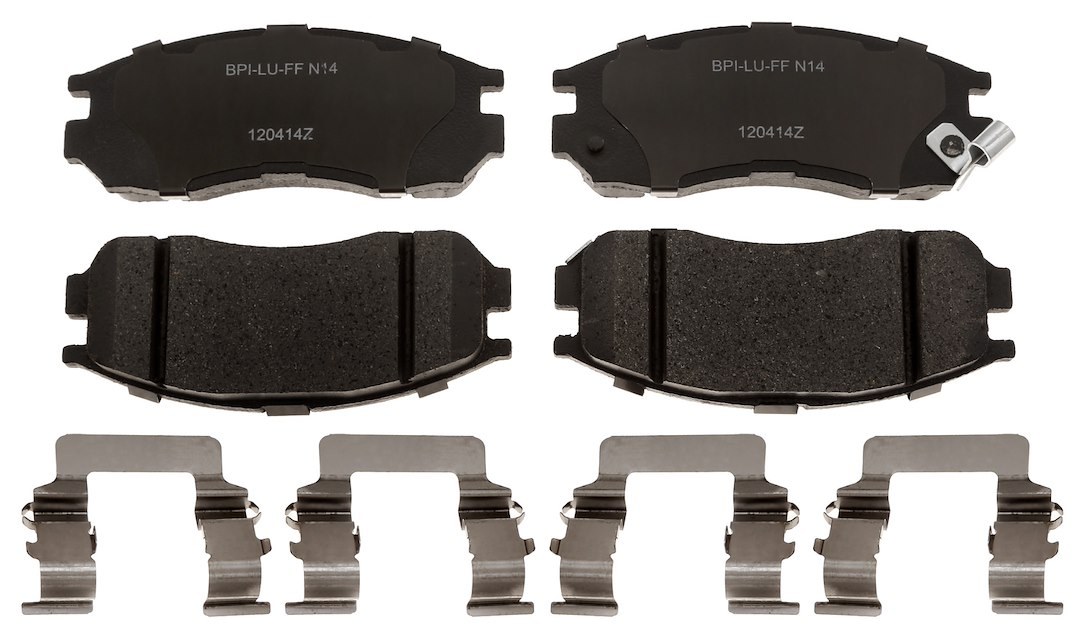 Raybestos R-Line Brake Pad, Ceramic, 0.618 Inch Thickness, With Mounting Hardware – MGD484CH