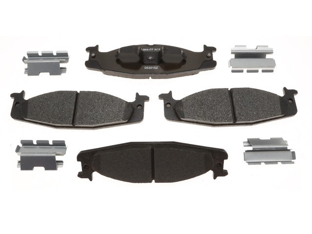 Raybestos R-Line Brake Pad, Metallic, Includes Mounting Hardware – MGD632MH