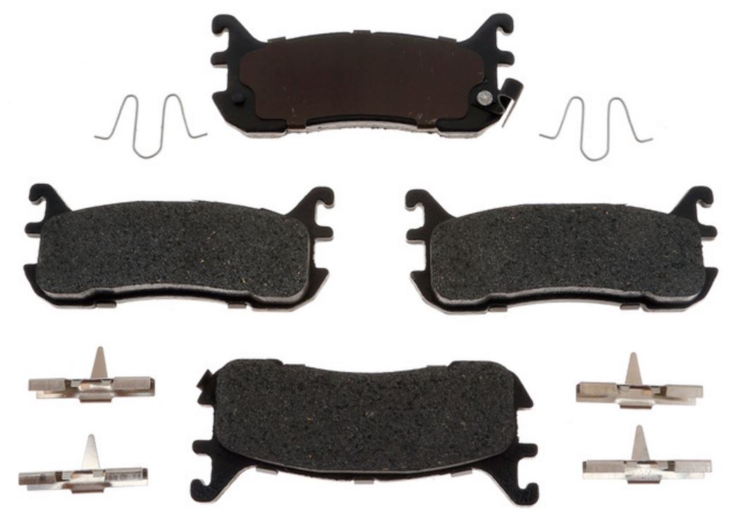 Raybestos R-Line Brake Pad, Ceramic, Includes Mounting Hardware – MGD636CH