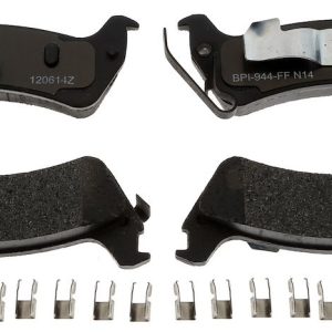 Raybestos R-Line Brake Pad, Metallic, Includes Mounting Hardware – MGD666MH