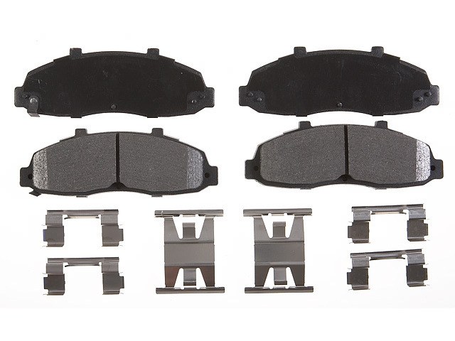 Raybestos R-Line Brake Pad, Metallic, Includes Mounting Hardware – MGD679MH