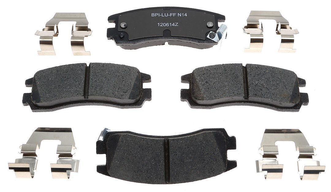 Raybestos R-Line Brake Pad, Ceramic, Includes Mounting Hardware – MGD698CH