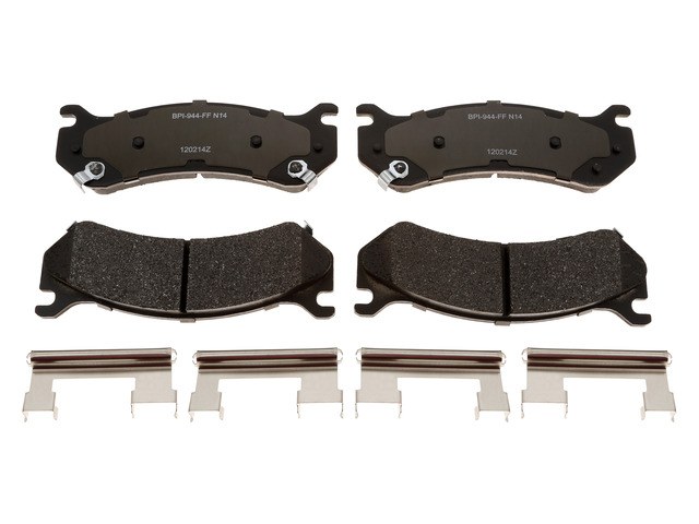 Raybestos R-Line Brake Pad, Metallic, Includes Mounting Hardware – MGD785MH