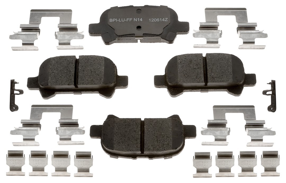 Raybestos R-Line Brake Pad, Ceramic, Includes Mounting Hardware – MGD828CH