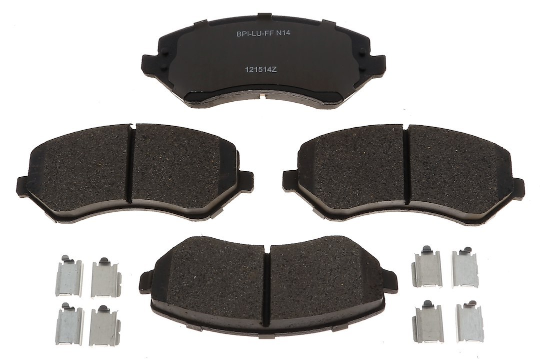 Raybestos R-Line Brake Pad, Ceramic, Contains Mounting Hardware – MGD856ACH