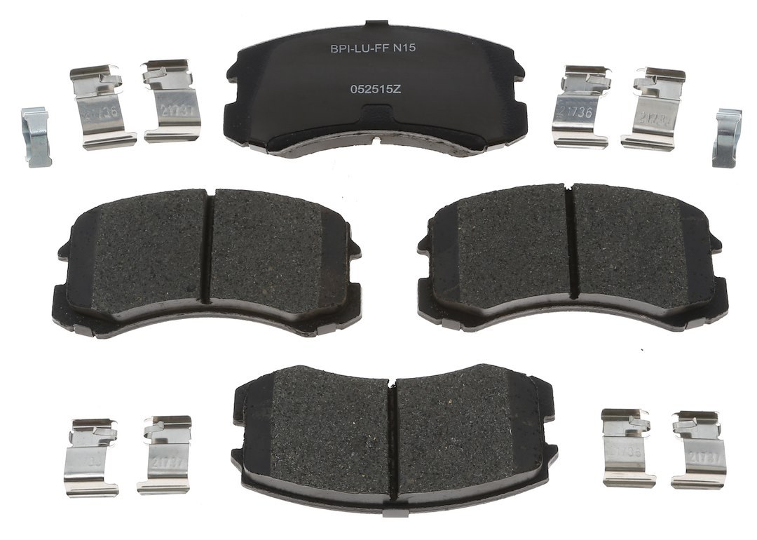 Raybestos R-Line Brake Pad, Ceramic, Includes Mounting Hardware – MGD904CH