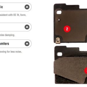 Raybestos R-Line Brake Pad, Metallic, Includes Mounting Hardware – MGD931MH