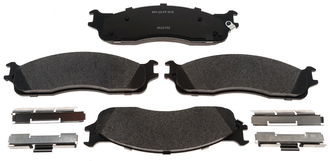 Raybestos R-Line Brake Pad, Metallic, Includes Mounting Hardware – MGD965MH