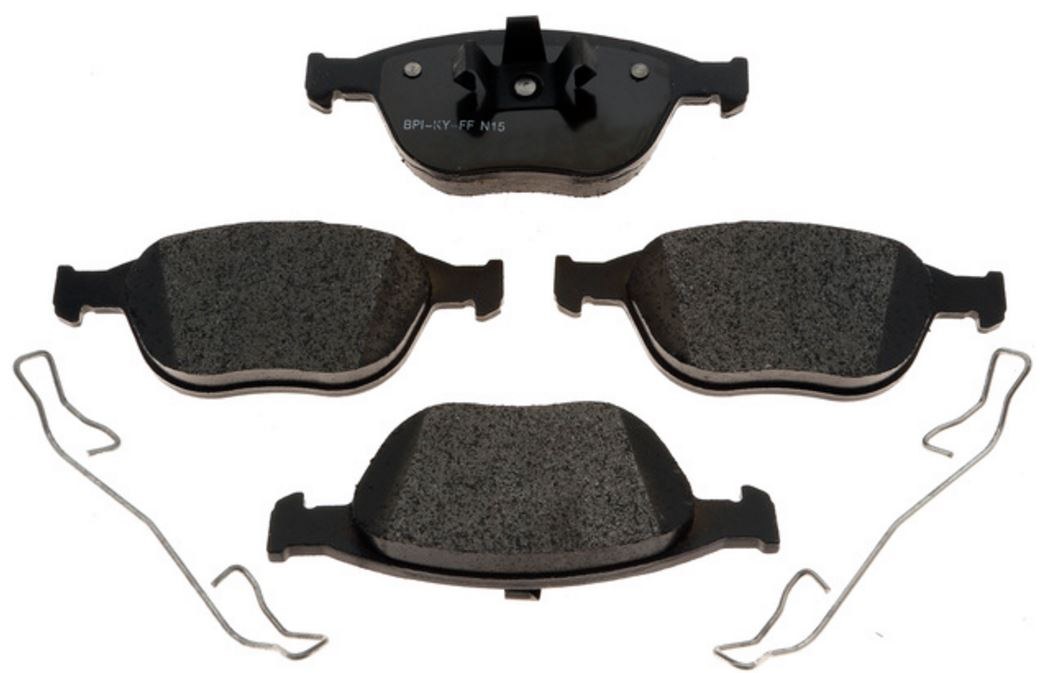 Raybestos R-Line Brake Pad, Metallic, Includes Mounting Hardware – MGD970MH