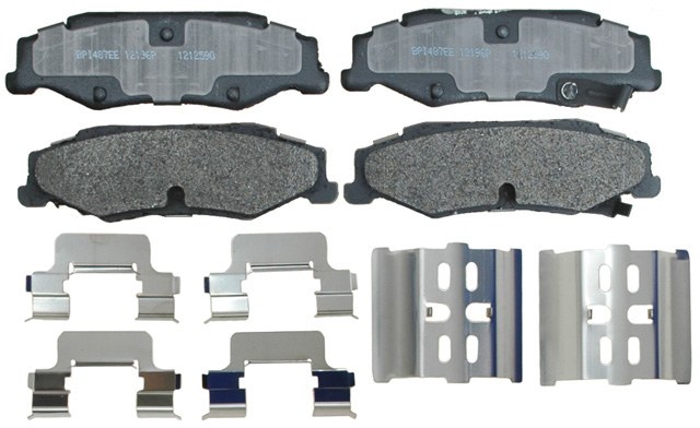 Raybestos R-Line Brake Pad, Element3 ™, With Hardware, Metallic – PGD732AM