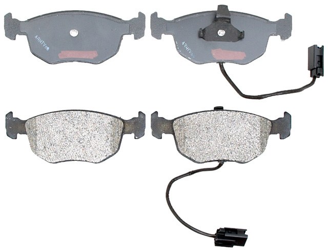Raybestos R-Line Brake Pad, Service Grade, With Electronic Wear Sensor, Semi-Metallic – SGD762AM