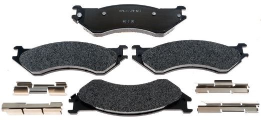 Raybestos R-Line Brake Pad, Specialty – Truck, Metallic, With Hardware – SP1077TRH
