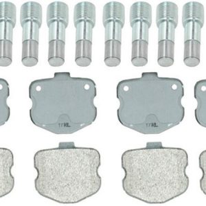 Raybestos R-Line Brake Pad, Specialty – Street Performance, Metallic, With Hardware – SP1185AXPH