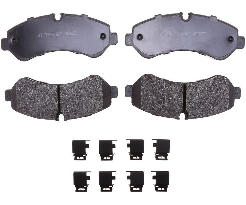 Raybestos R-Line Brake Pad, Specialty – Truck, D2236-9475, Semi-Metallic, Set of 4 – SP2236TRH