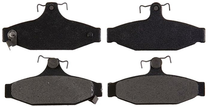 Raybestos R-Line Brake Pad, Specialty – Street Performance, Metallic, With Hardware – SP413XPH