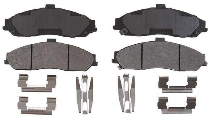 Raybestos R-Line Brake Pad, Specialty – Street Performance, Metallic, With Hardware – SP731XPH