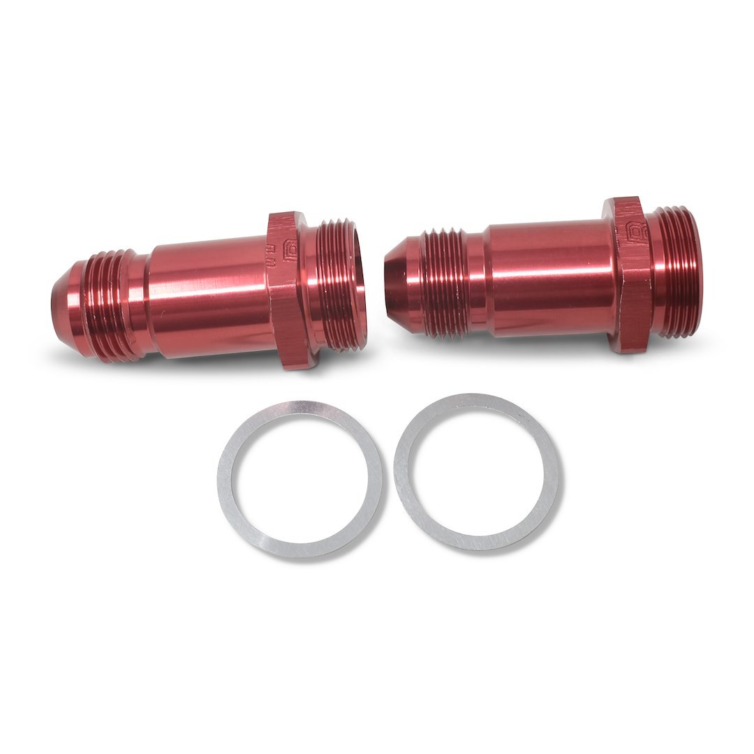 Russell Performance Carburetor Fuel Inlet Fitting, For Use with Holley Dual Feed 750 Through Dominator 1350 Series, -8 AN Hose Diameter – 640210