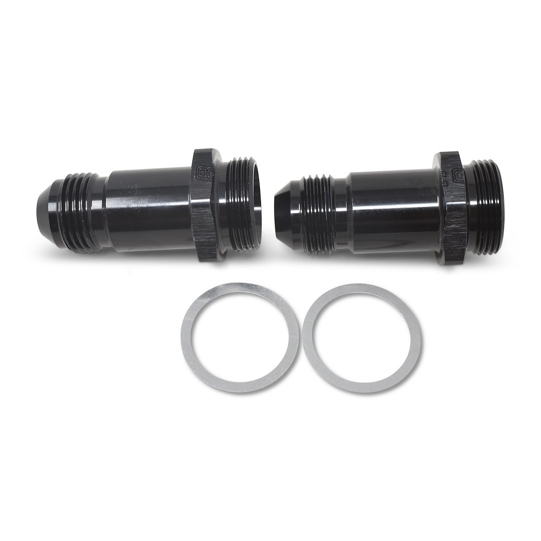 Russell Performance Carburetor Fuel Inlet Fitting, For Use with Holley Dual Feed 750 Through Dominator 1350 Series, -8 AN Hose Diameter – 640213