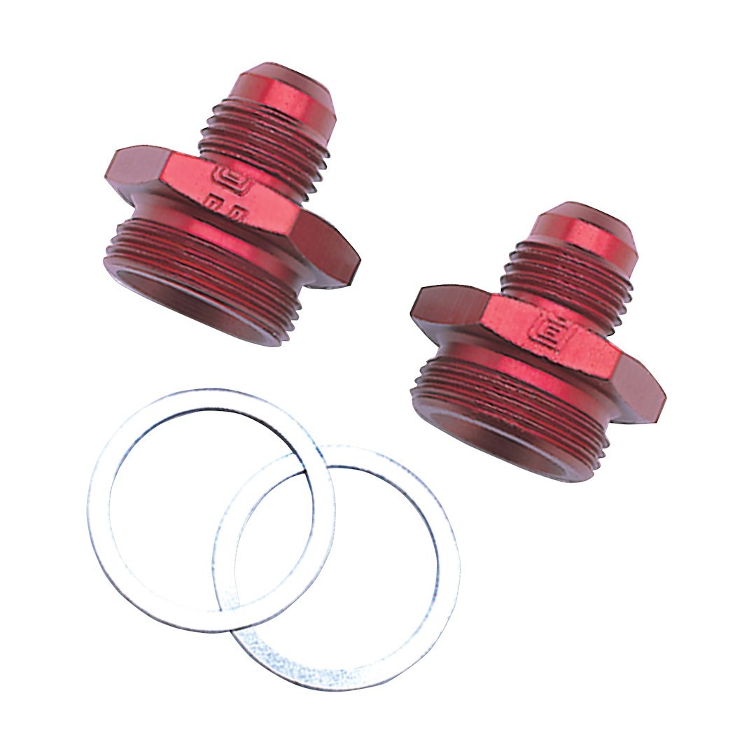 Russell Performance Carburetor Fuel Inlet Fitting, For Use with Holley Dual Feed 750 Through Dominator 1350 Series and Quadrajets Up to 1974 – 640220