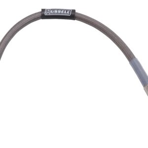 Russell Performance Brake Line, Competition, Braided Stainless Steel, -4 AN Hose, 24 Inch Length, Single – 659050