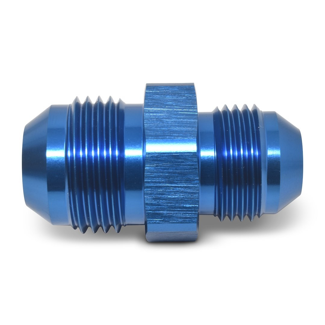Russell Performance Adapter Fitting, -4 AN to -6 AN Flare, Anodized, Blue, Aluminum, Single – 661760