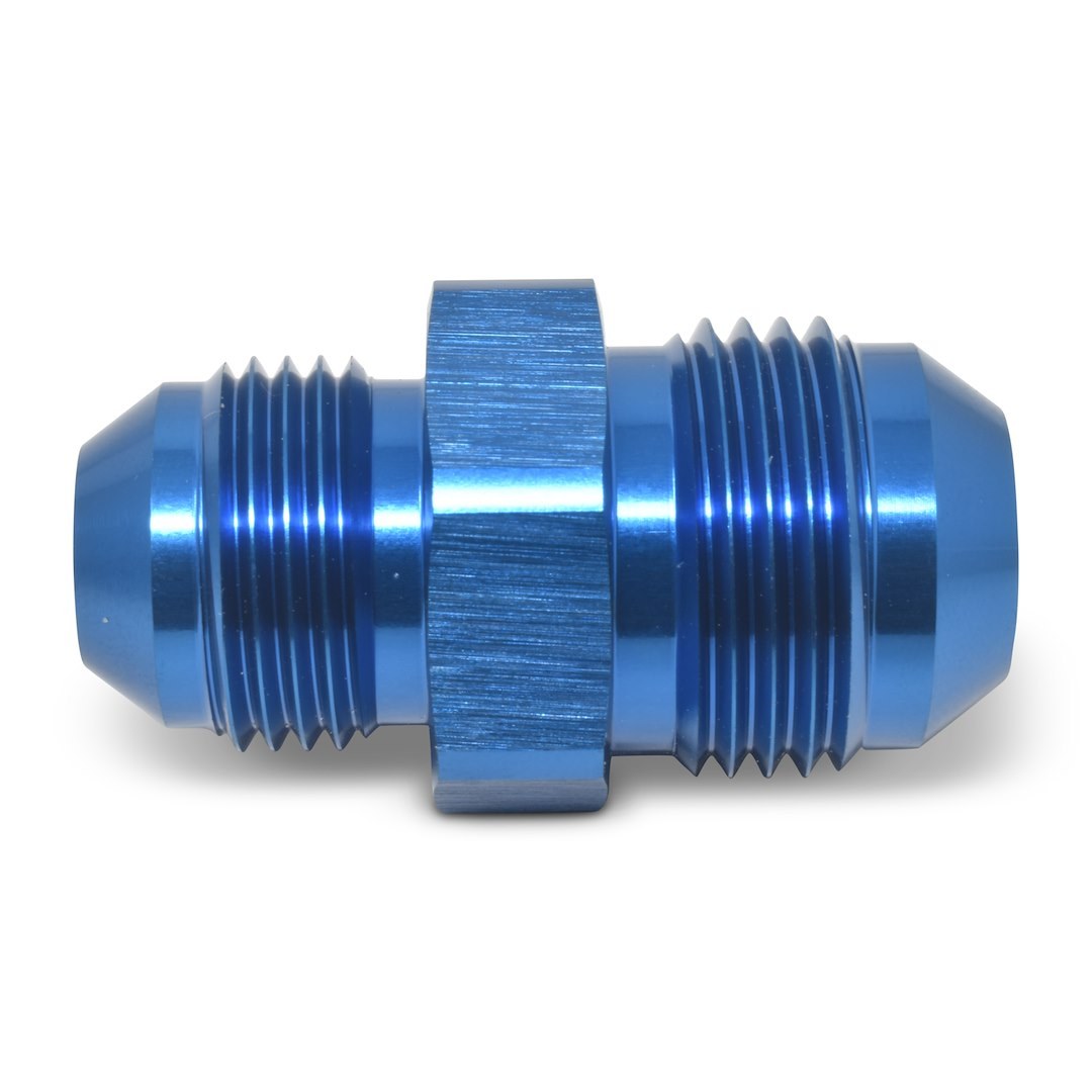 Russell Performance Adapter Fitting, -6 AN to -8 AN Flare, Anodized, Blue, Aluminum, Single – 661770