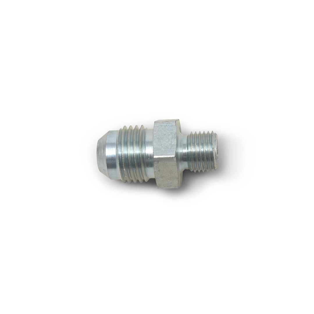 Russell Performance Adapter Fitting, -6 AN Male to M10 X 1.0 Inch, Aluminum, Single – 670470