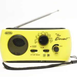Ready Amer Radio, The Element, Portable, AM/ FM/ Noaa, USB Jack, USB Jack Input, Without Ipod/ MP3 Controls, Without GPS – 10200