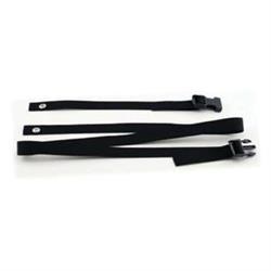 Ready Amer TV Safety Strap, Use to Secure Flat TV Screen Against the Wall While Traveling, Attaches with Velcro and Screws, Black – MRV3515