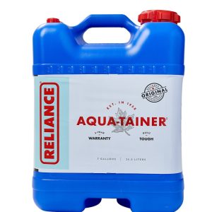 Reliance Water Carrier, Aqua-Tainer, 7 Gallon Capacity, Blue – 9410-03