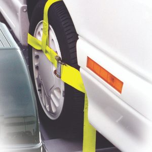 Roadmaster Tie Down Strap, Vehicle Tie Down, For Use with Roadmaster Tow Collies, Fits Up to 30 Inch Diameter X 11 Inch Width Tires – 2150