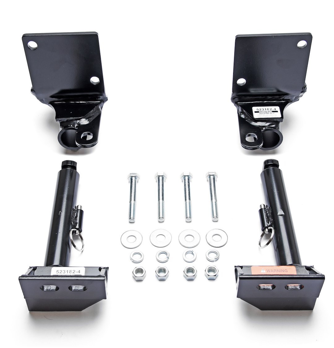 Roadmaster Vehicle Baseplate, EZ4 Series, Removable Tabs, Without Safety Cable Hooks – 523182-4
