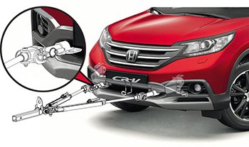Roadmaster Vehicle Baseplate, EZ5 Series, Removable Tabs, Without Safety Cable Hooks – 524438-5