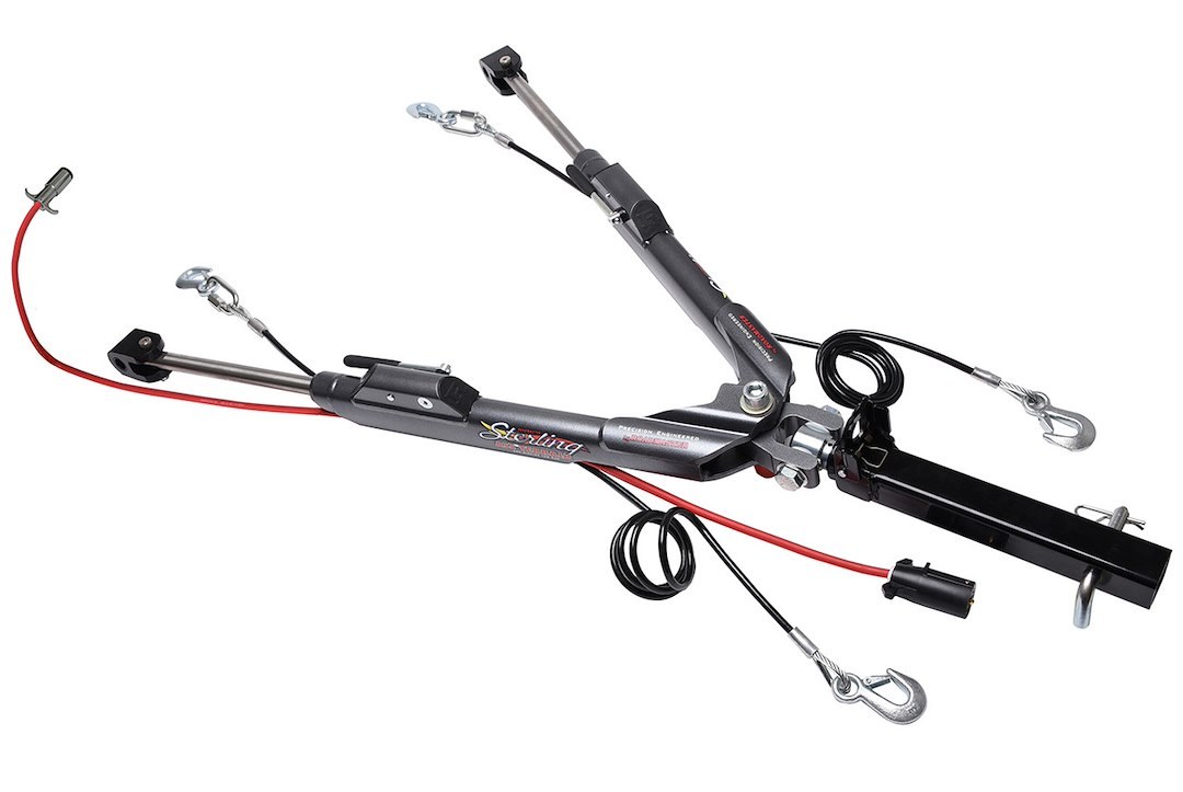 Roadmaster Tow Bar, Sterling, Class IV, 8000 Pound Towing Capacity, 2 Inch Shank, Adjustable Arms – 576