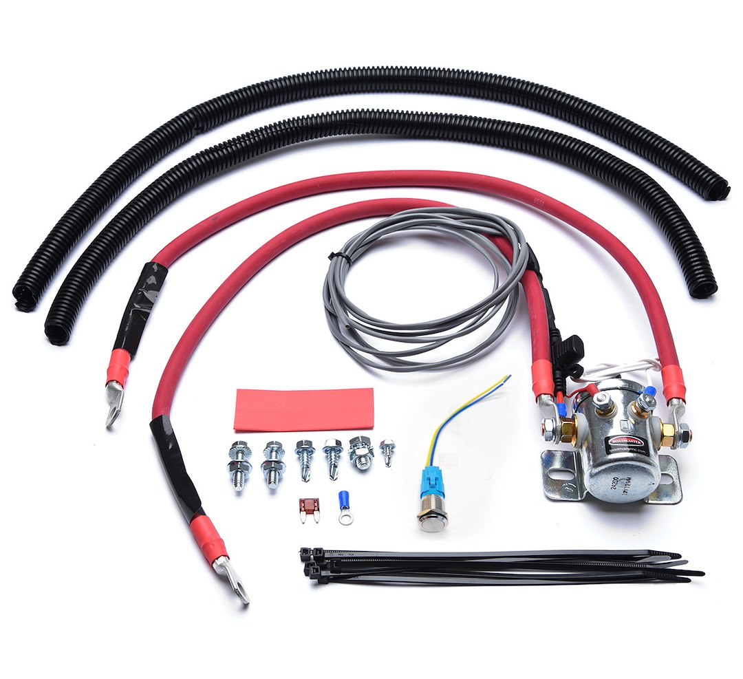 Roadmaster Battery Disconnect Switch, Use to Disconnect the Battery for Towing, Remote Switch, Pre-Assembled for Easy Installation – 766