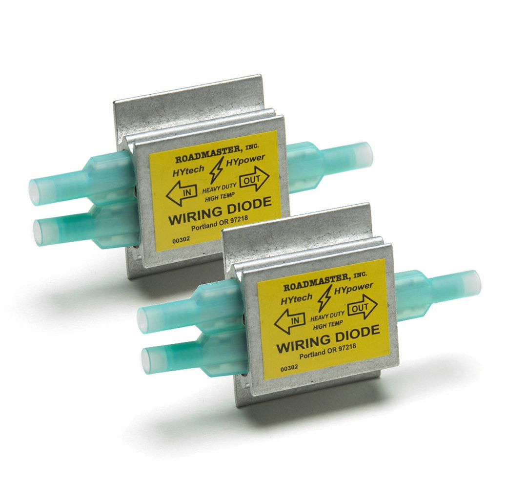 Roadmaster Diode, Hy-Power ™, Set of 2, With Anodized Aluminum Heat Sink and Detailed Wiring Instruction – 792